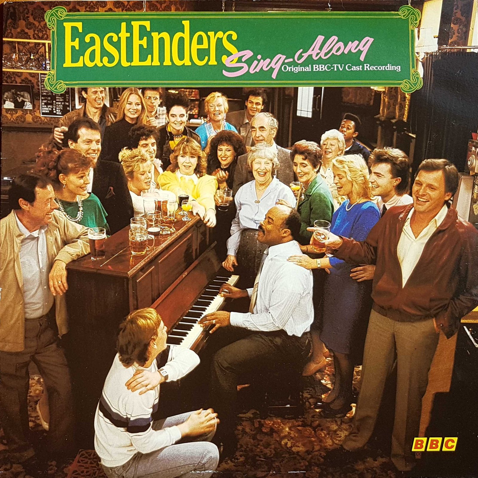 Picture of REB 586 EastEnders singalong by artist Various